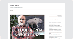 Desktop Screenshot of chienmatin.com